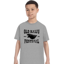 Load image into Gallery viewer, Shirts T-Shirts, Youth / XS / Sports Grey Old Kaiju Festival
