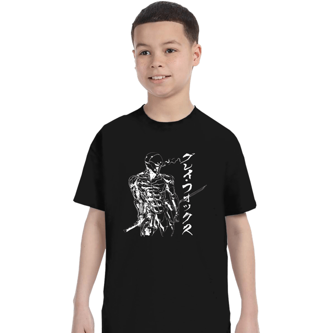 Daily_Deal_Shirts T-Shirts, Youth / XS / Black Gray Cyborg