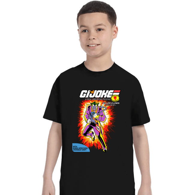 Daily_Deal_Shirts T-Shirts, Youth / XS / Black GI Joker