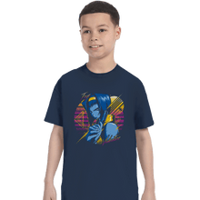 Load image into Gallery viewer, Shirts T-Shirts, Youth / XL / Navy Valentine
