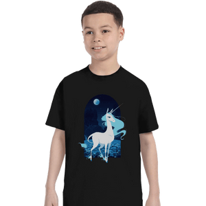 Shirts T-Shirts, Youth / XL / Black Last Unicorn