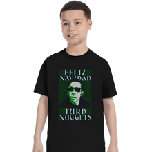 Load image into Gallery viewer, Daily_Deal_Shirts T-Shirts, Youth / XS / Black Feliz Navidad Turd Nuggets

