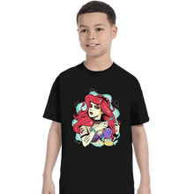 Load image into Gallery viewer, Daily_Deal_Shirts T-Shirts, Youth / XS / Black Down Where It&#39;s Wetter
