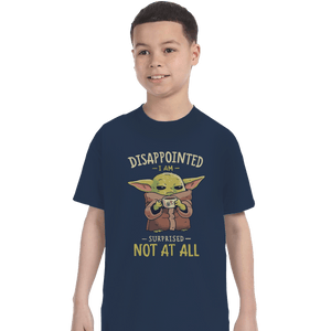 Shirts T-Shirts, Youth / XL / Navy Not At All