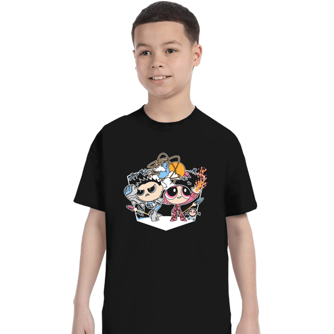 Secret_Shirts T-Shirts, Youth / XS / Black Shark & Lava