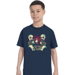 Daily_Deal_Shirts T-Shirts, Youth / XS / Navy Pumpkin Hill