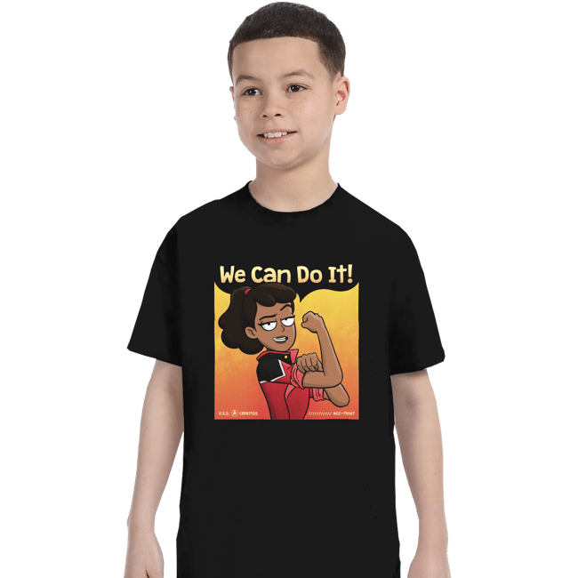 Secret_Shirts T-Shirts, Youth / XS / Black The Lower Decks Can Do It