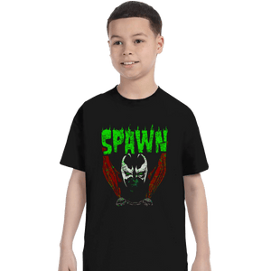 Secret_Shirts T-Shirts, Youth / XS / Black Heavy Metal Hellspawn
