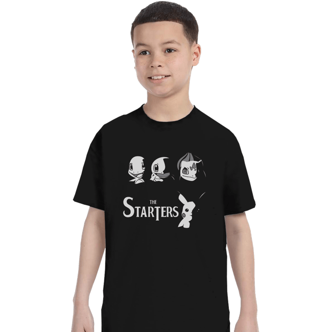 Shirts T-Shirts, Youth / XS / Black The Starters