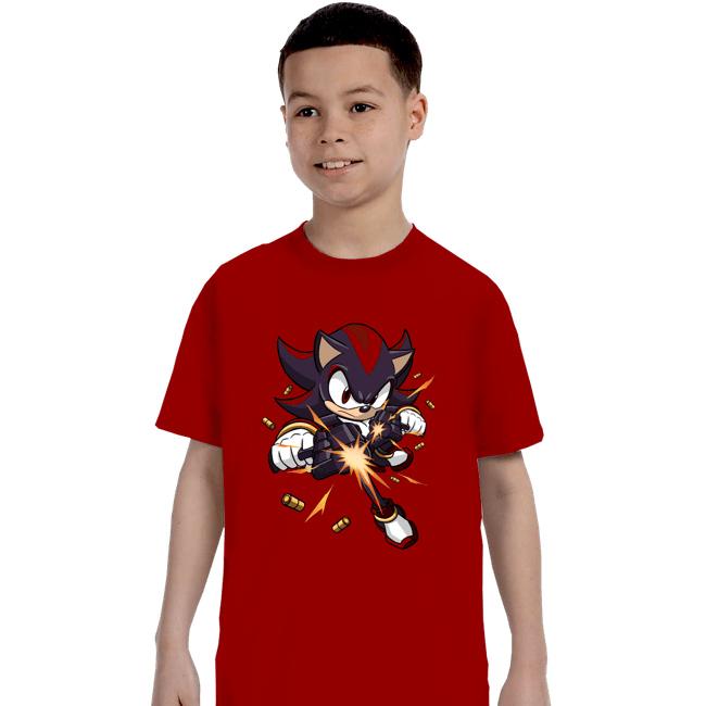Daily_Deal_Shirts T-Shirts, Youth / XS / Red PG-13 Hedgehog