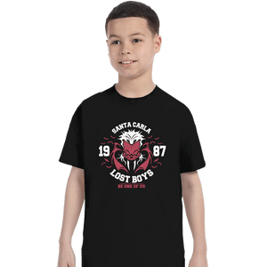 Daily_Deal_Shirts T-Shirts, Youth / XS / Black Santa Carla Boys