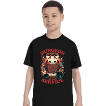 Load image into Gallery viewer, Daily_Deal_Shirts T-Shirts, Youth / XS / Black Dungeon Master&#39;s Call
