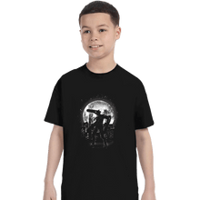 Load image into Gallery viewer, Shirts T-Shirts, Youth / XS / Black Moonlight Chainsaw
