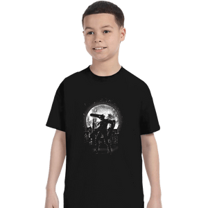 Shirts T-Shirts, Youth / XS / Black Moonlight Chainsaw