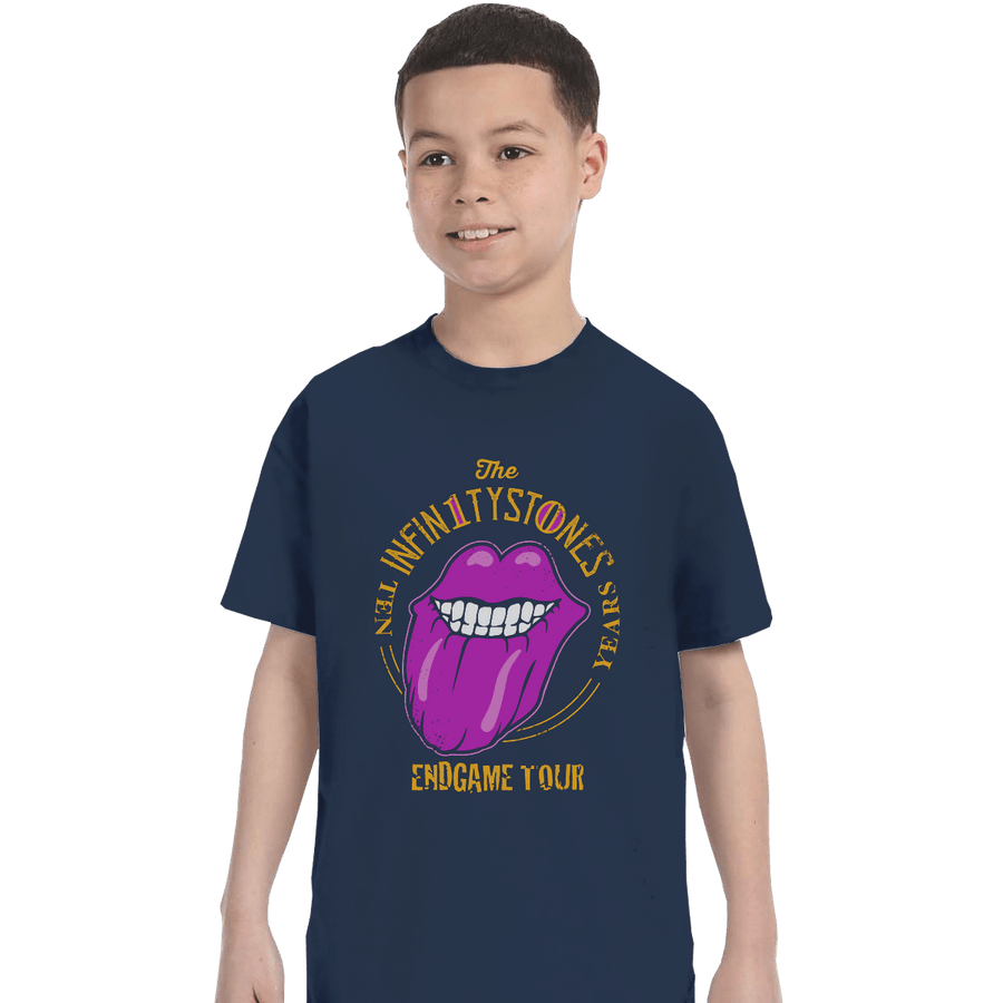Shirts T-Shirts, Youth / XL / Navy Stones End Game Tour