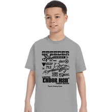 Load image into Gallery viewer, Daily_Deal_Shirts T-Shirts, Youth / XS / Sports Grey Speeder Bike Garage

