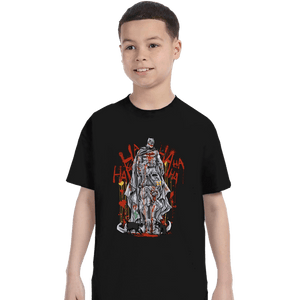 Shirts T-Shirts, Youth / XS / Black Bat Statue