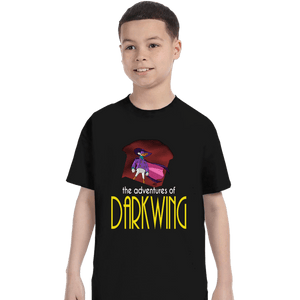 Secret_Shirts T-Shirts, Youth / XS / Black The Adventures Of Darkwing