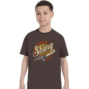 Shirts T-Shirts, Youth / XL / Dark Chocolate Shiny