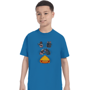 Secret_Shirts T-Shirts, Youth / XS / Sapphire Hot Dog Fusion
