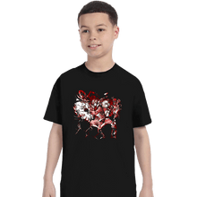 Load image into Gallery viewer, Daily_Deal_Shirts T-Shirts, Youth / XS / Black Survival Horror
