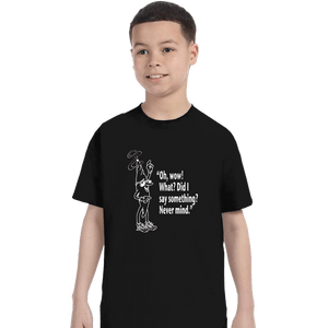 Secret_Shirts T-Shirts, Youth / XS / Black Oh Wow