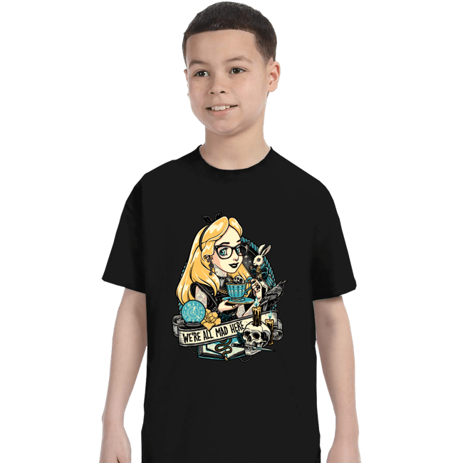 Daily_Deal_Shirts T-Shirts, Youth / XS / Black Rocker Alice