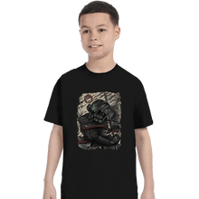Load image into Gallery viewer, Shirts T-Shirts, Youth / XL / Black The Samurai Captain
