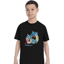 Load image into Gallery viewer, Shirts T-Shirts, Youth / XL / Black Pretty Guardian Trainer Neptune
