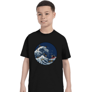Shirts T-Shirts, Youth / XL / Black Kanagawa Brooms