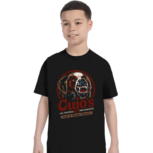 Daily_Deal_Shirts T-Shirts, Youth / XS / Black Cujo's Dog Food