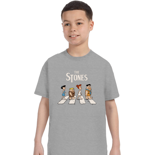 Daily_Deal_Shirts T-Shirts, Youth / XS / Sports Grey The Stones