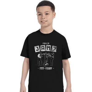 Secret_Shirts T-Shirts, Youth / XS / Black Paper Jam Tee