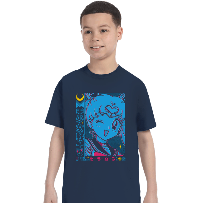 Shirts T-Shirts, Youth / XS / Navy Retro Pretty Soldier