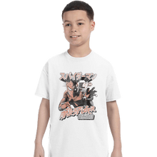 Load image into Gallery viewer, Shirts T-Shirts, Youth / XL / White Japanese Man Spider
