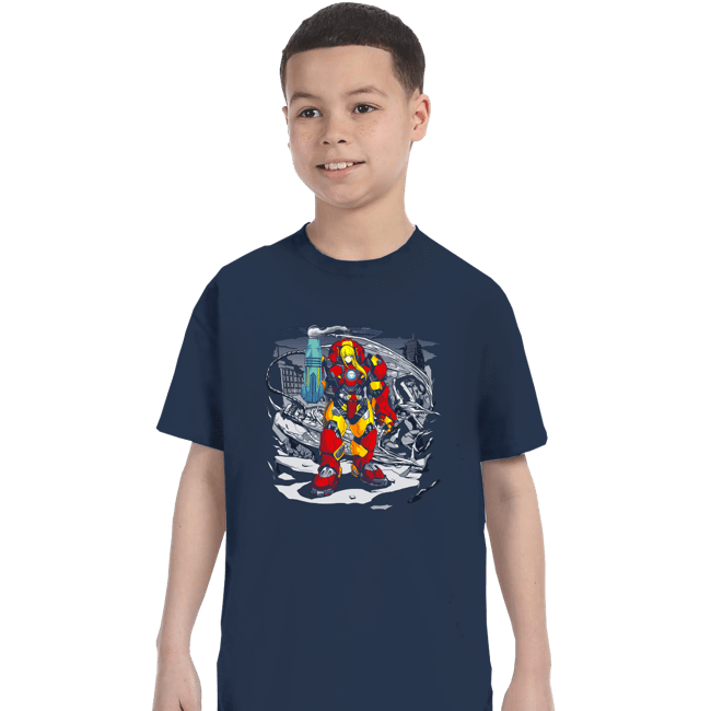 Shirts T-Shirts, Youth / XS / Navy Ridley Buster