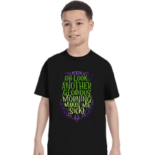 Load image into Gallery viewer, Secret_Shirts T-Shirts, Youth / XS / Black Glorious Morning

