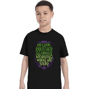 Secret_Shirts T-Shirts, Youth / XS / Black Glorious Morning