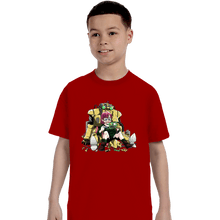 Load image into Gallery viewer, Secret_Shirts T-Shirts, Youth / XS / Red Robo Upgrade
