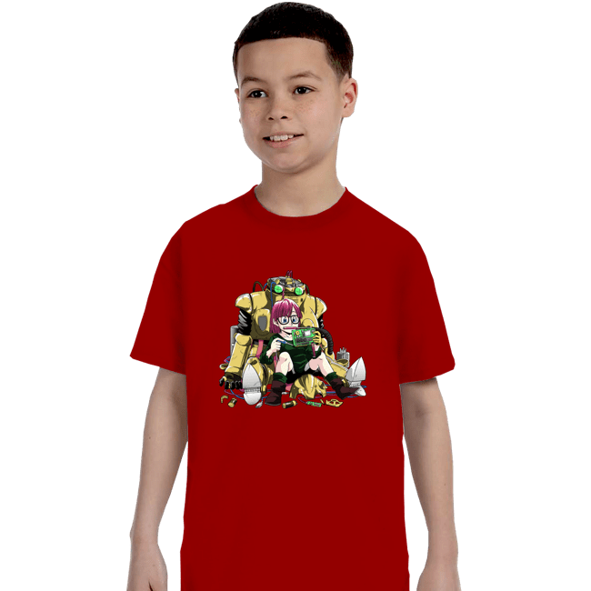Secret_Shirts T-Shirts, Youth / XS / Red Robo Upgrade