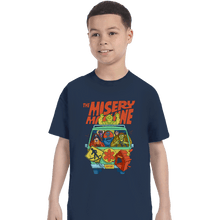 Load image into Gallery viewer, Secret_Shirts T-Shirts, Youth / XS / Navy Misery Machine
