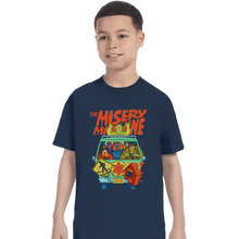 Load image into Gallery viewer, Secret_Shirts T-Shirts, Youth / XS / Navy Misery Machine

