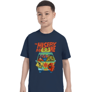 Secret_Shirts T-Shirts, Youth / XS / Navy Misery Machine