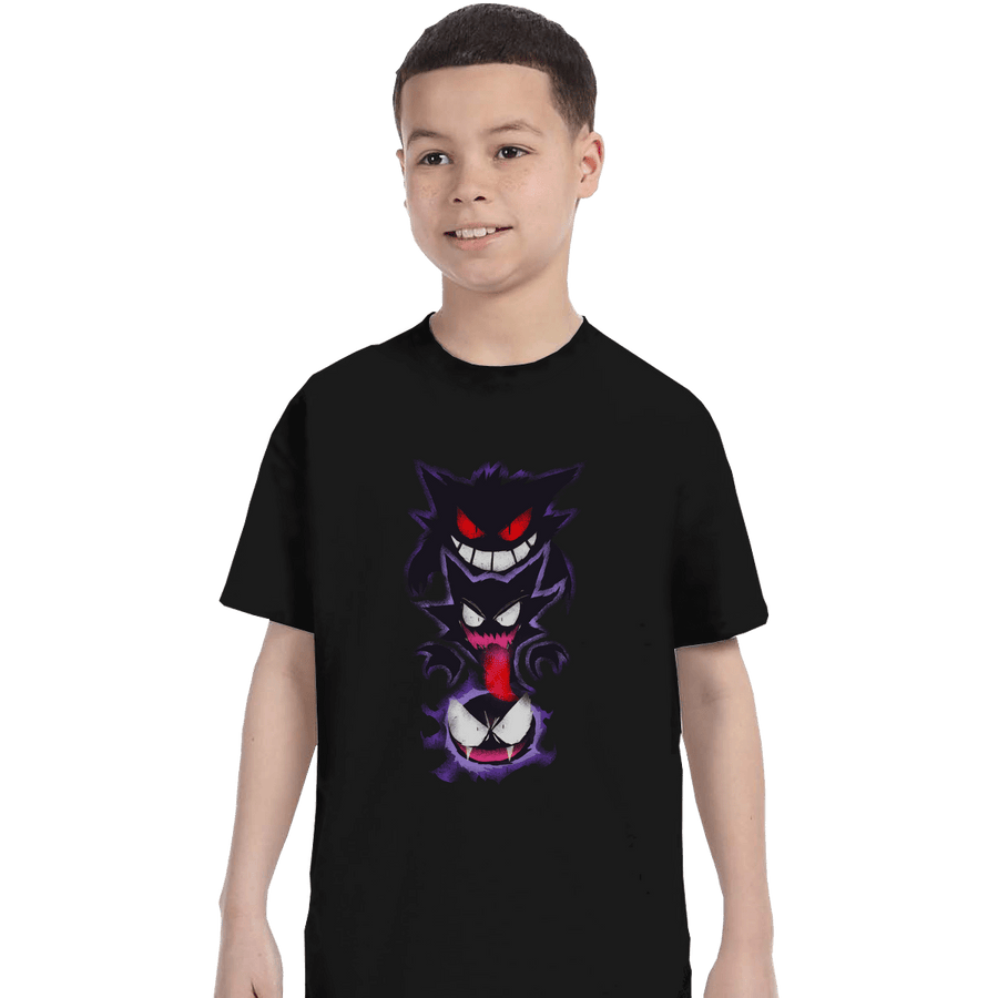 Shirts T-Shirts, Youth / XS / Black Ghostly Terror