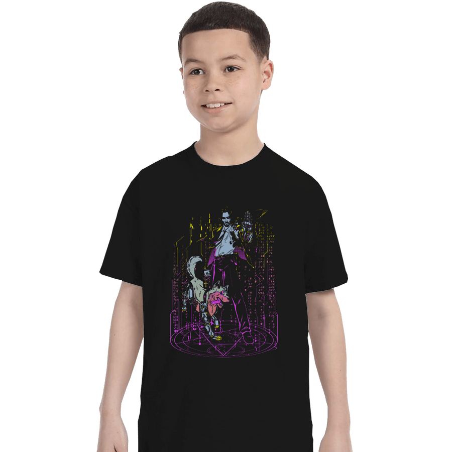 Shirts T-Shirts, Youth / XL / Black Keanuverse 2077