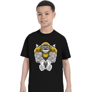 Daily_Deal_Shirts T-Shirts, Youth / XS / Black Wario Time