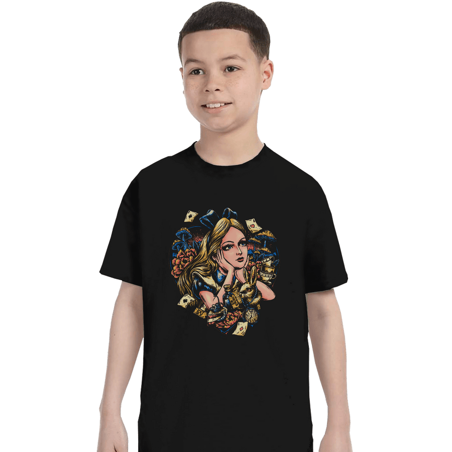 Shirts T-Shirts, Youth / XS / Black Curious Heart