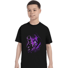 Load image into Gallery viewer, Shirts T-Shirts, Youth / XS / Black Shadow Man
