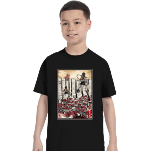 Daily_Deal_Shirts T-Shirts, Youth / XS / Black Defending The Wall