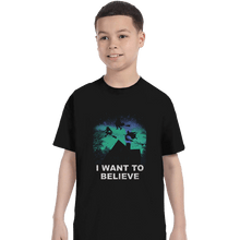 Load image into Gallery viewer, Shirts T-Shirts, Youth / XL / Black Believe In Magic
